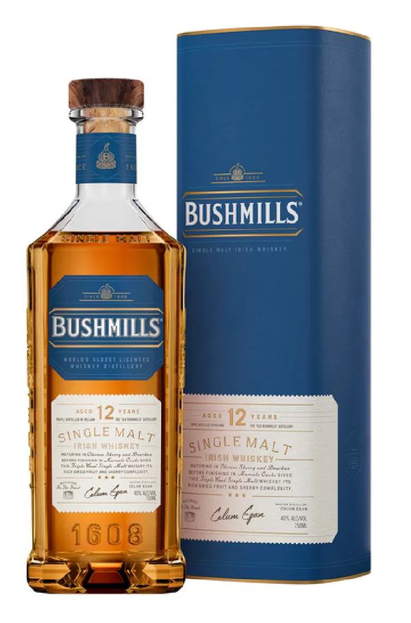 Bushmills 12 Year Old Whiskey 70cl / 46.7% Vol