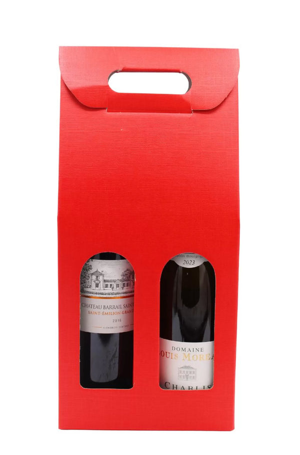 2 Bottle Chablis Bordeaux Gift Set x2 75cl