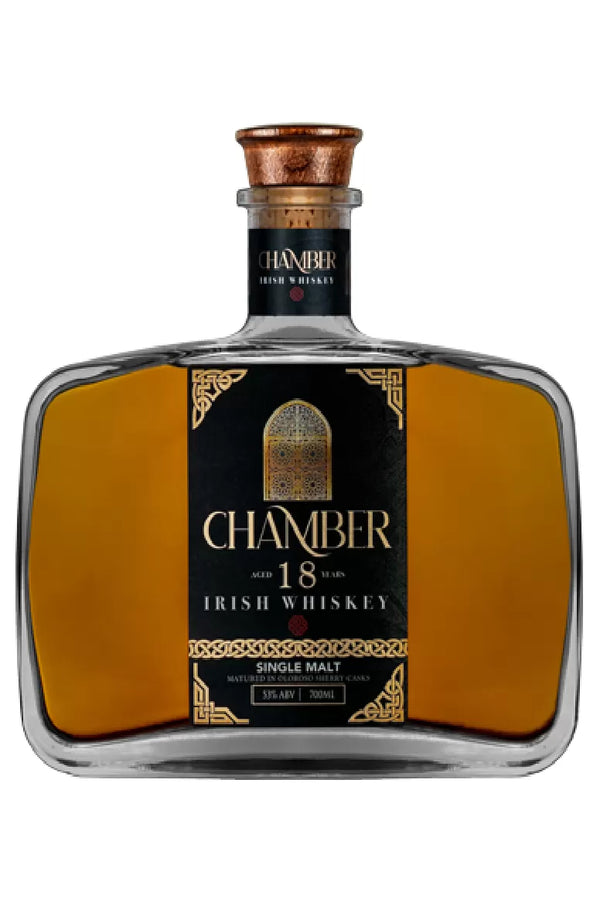 Chamber 18 Year Old Irish Whiskey Small Batch Single Malt 70cl / 53% Vol