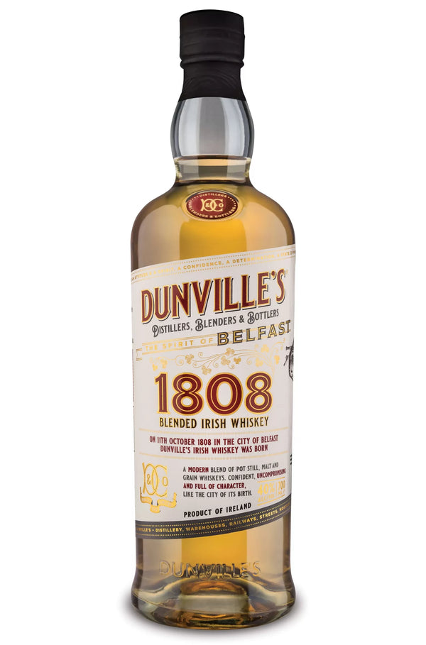 Dunvilles 1808 Irish Whiskey 70cl / 40% Vol