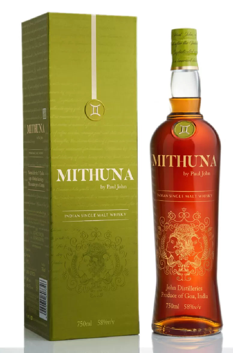 Paul John Mithuna 75cl / 58% Vol