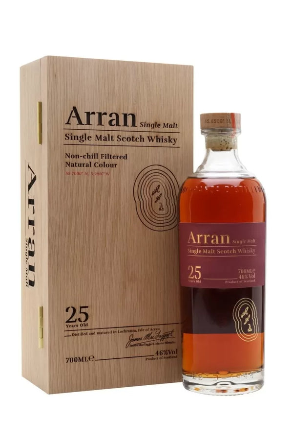 Arran 25 Year Old Single Malt 70cl / 46% Vol